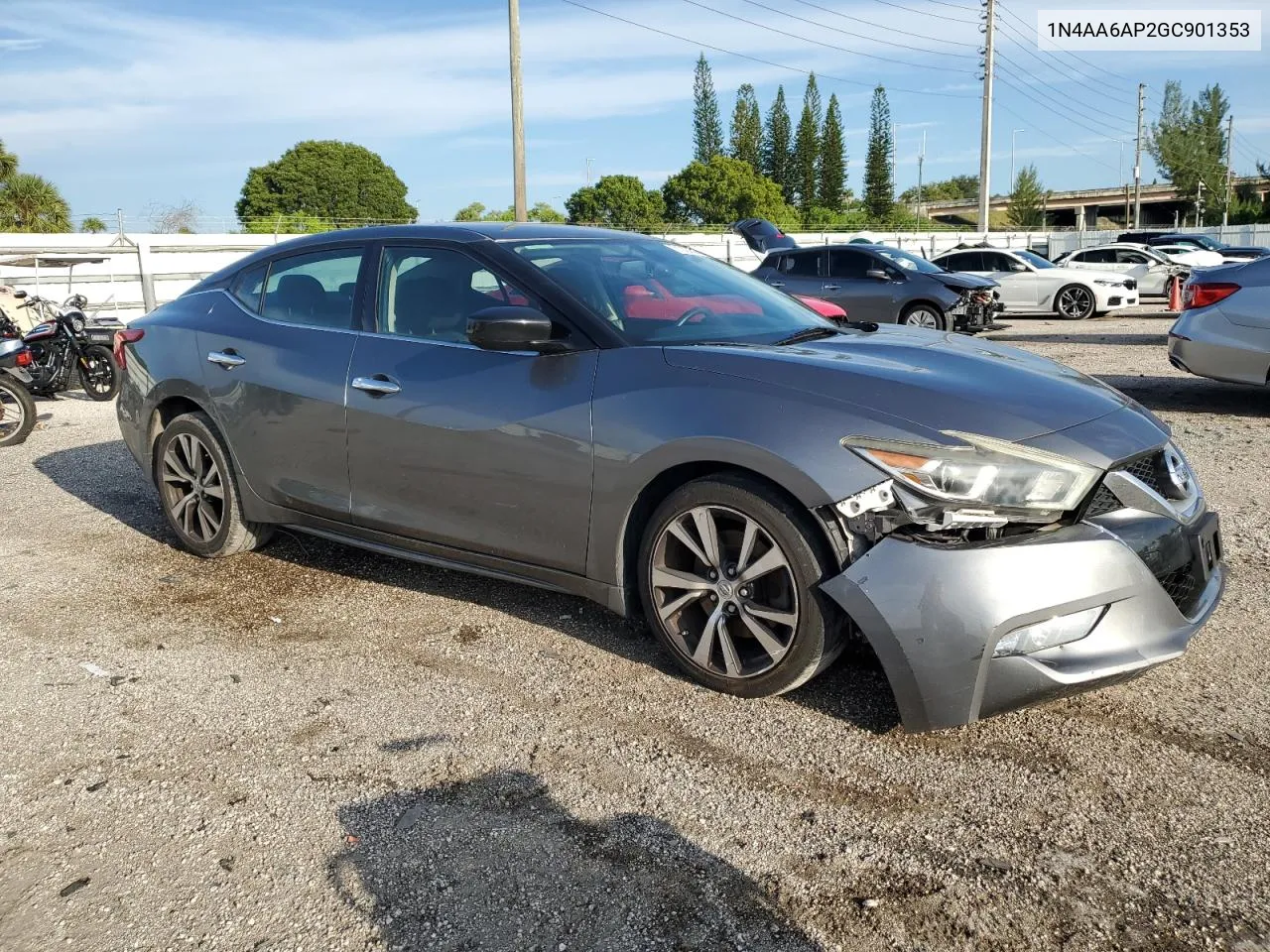 2016 Nissan Maxima 3.5S VIN: 1N4AA6AP2GC901353 Lot: 71004014