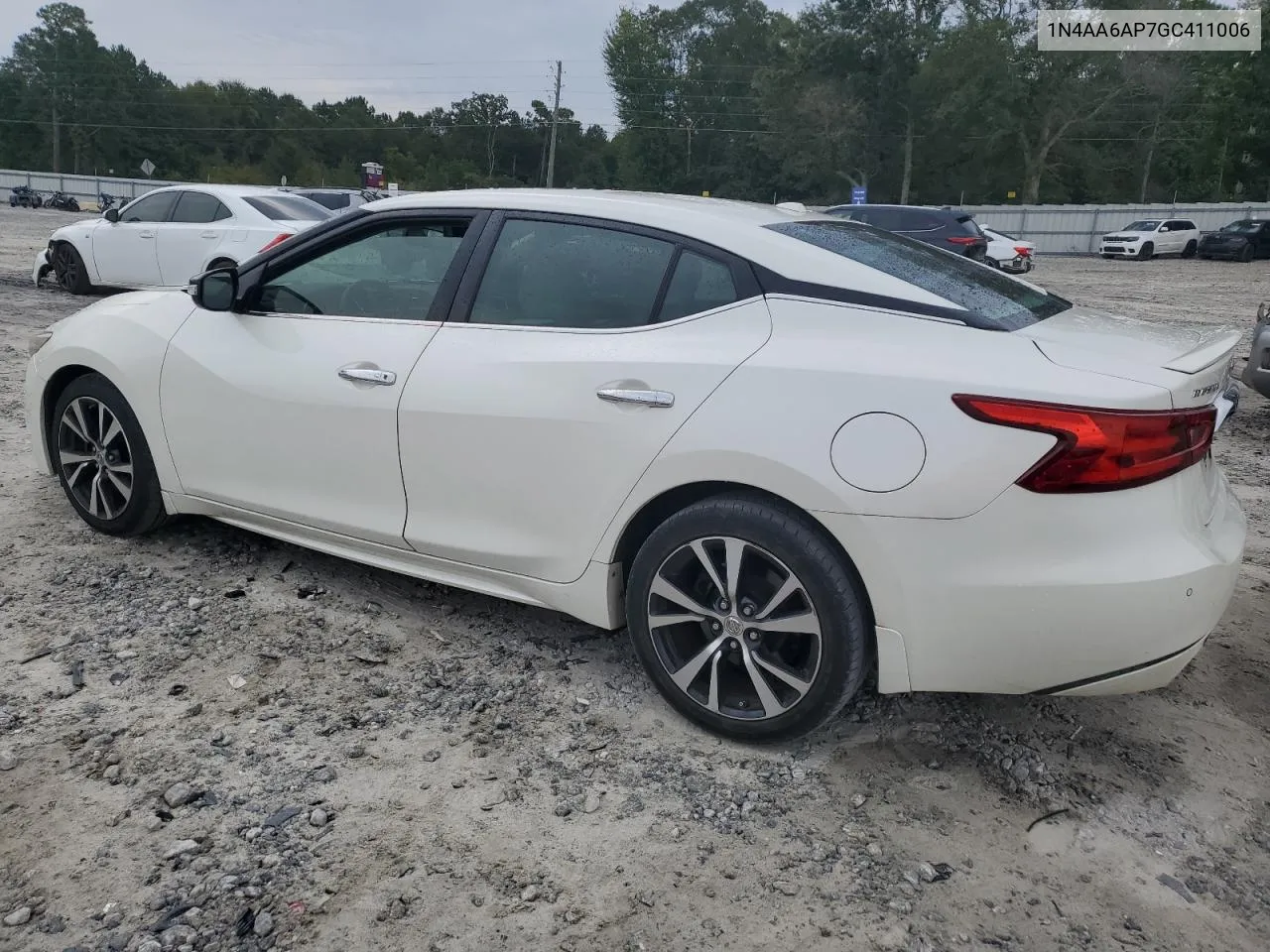 2016 Nissan Maxima 3.5S VIN: 1N4AA6AP7GC411006 Lot: 71063384