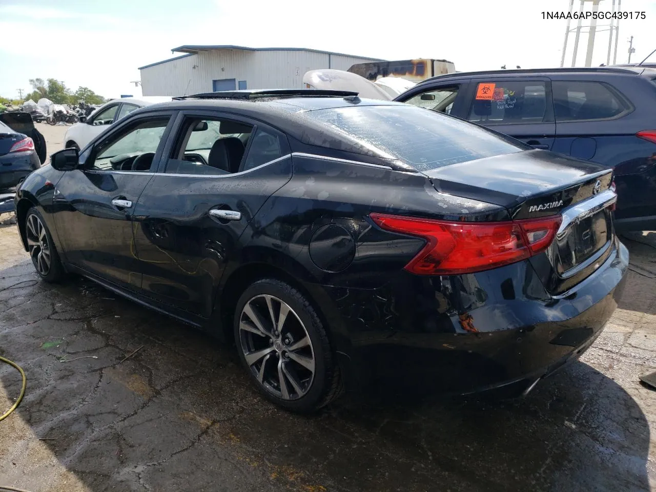 2016 Nissan Maxima 3.5S VIN: 1N4AA6AP5GC439175 Lot: 71083794