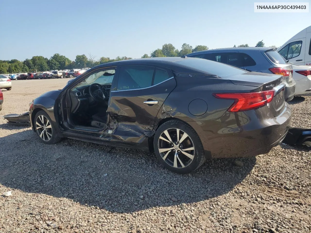 2016 Nissan Maxima 3.5S VIN: 1N4AA6AP3GC439403 Lot: 71265294