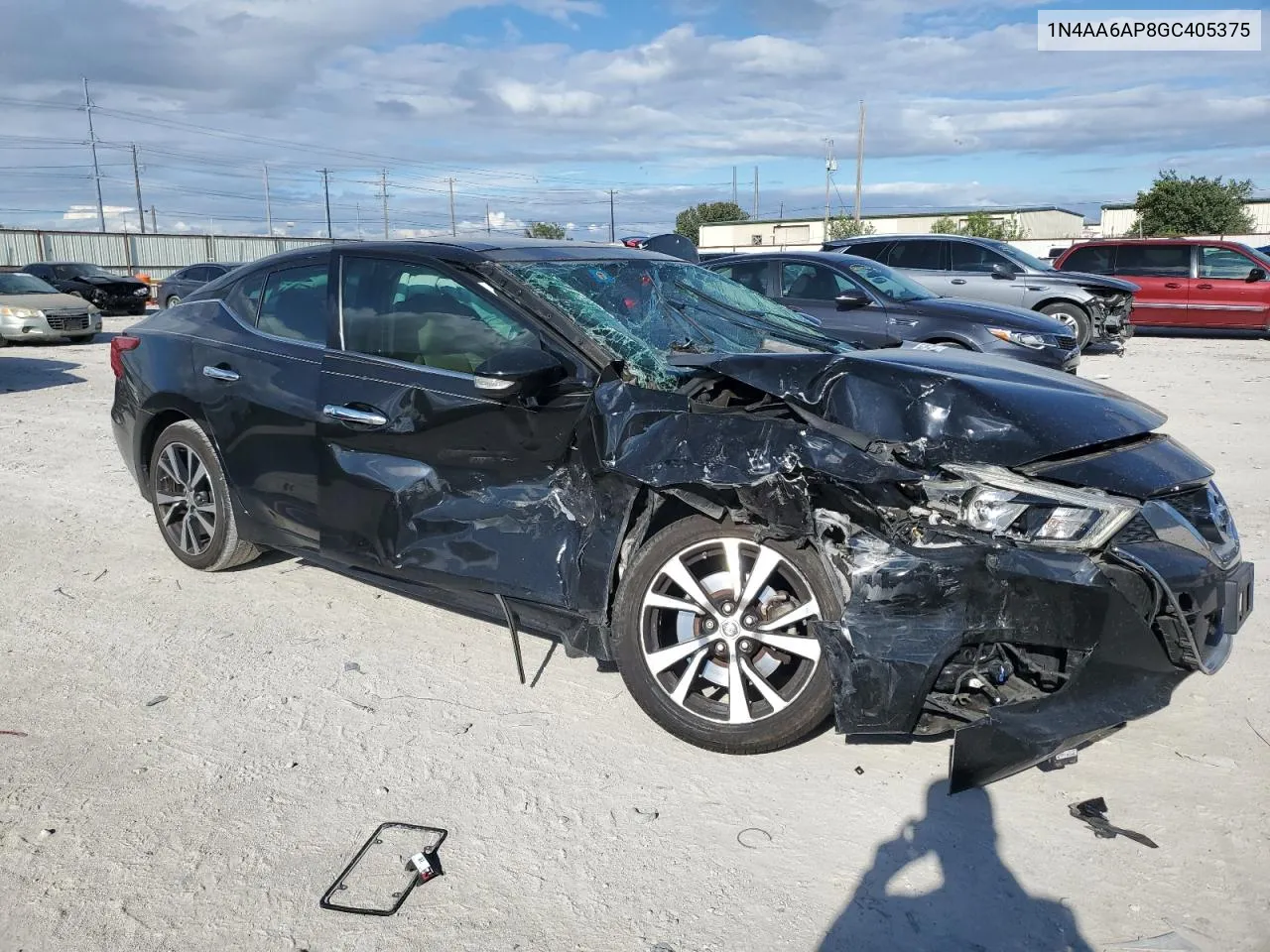 2016 Nissan Maxima 3.5S VIN: 1N4AA6AP8GC405375 Lot: 71297474