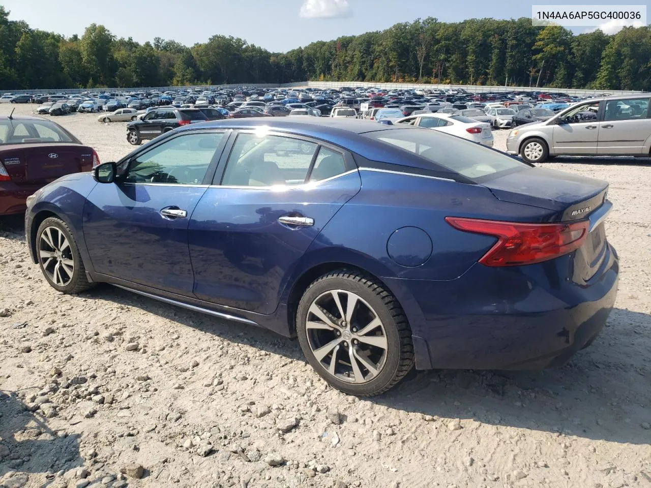 1N4AA6AP5GC400036 2016 Nissan Maxima 3.5S