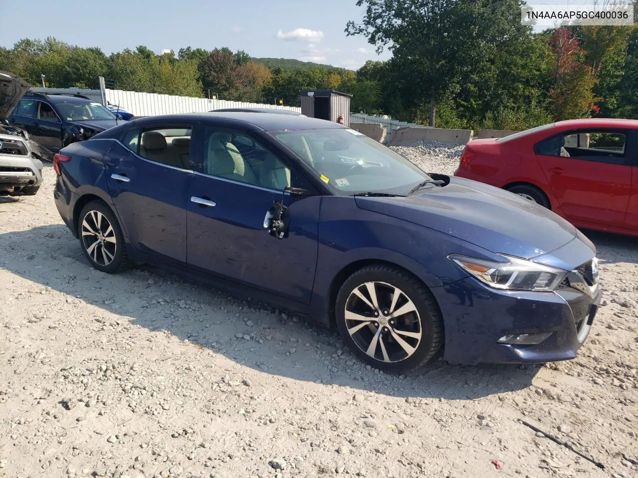 2016 Nissan Maxima 3.5S VIN: 1N4AA6AP5GC400036 Lot: 71429454