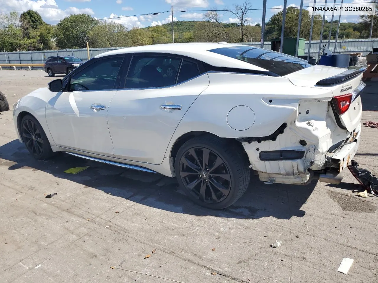 2016 Nissan Maxima 3.5S VIN: 1N4AA6AP1GC380285 Lot: 71754574