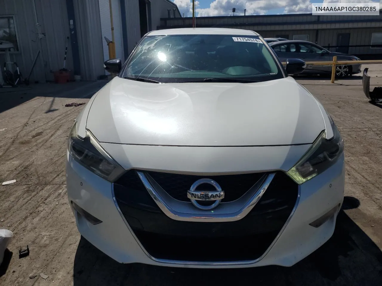 2016 Nissan Maxima 3.5S VIN: 1N4AA6AP1GC380285 Lot: 71754574