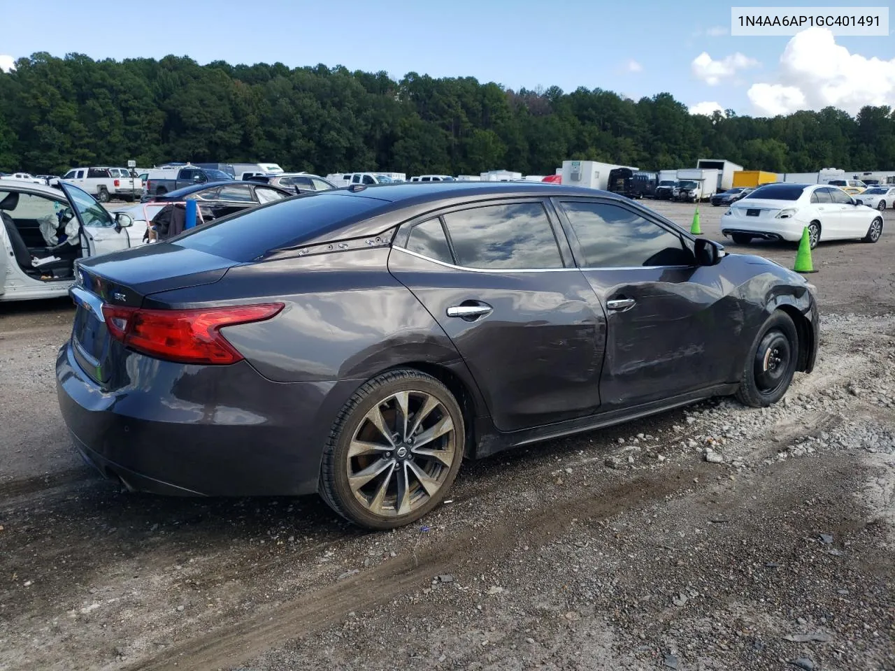 2016 Nissan Maxima 3.5S VIN: 1N4AA6AP1GC401491 Lot: 71786554