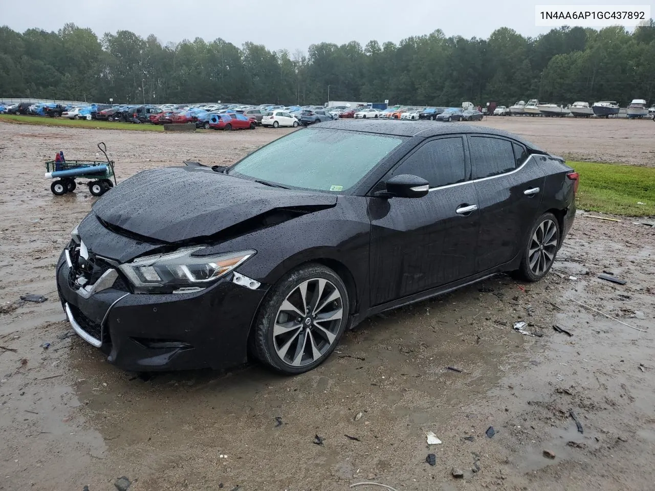 2016 Nissan Maxima 3.5S VIN: 1N4AA6AP1GC437892 Lot: 71915684