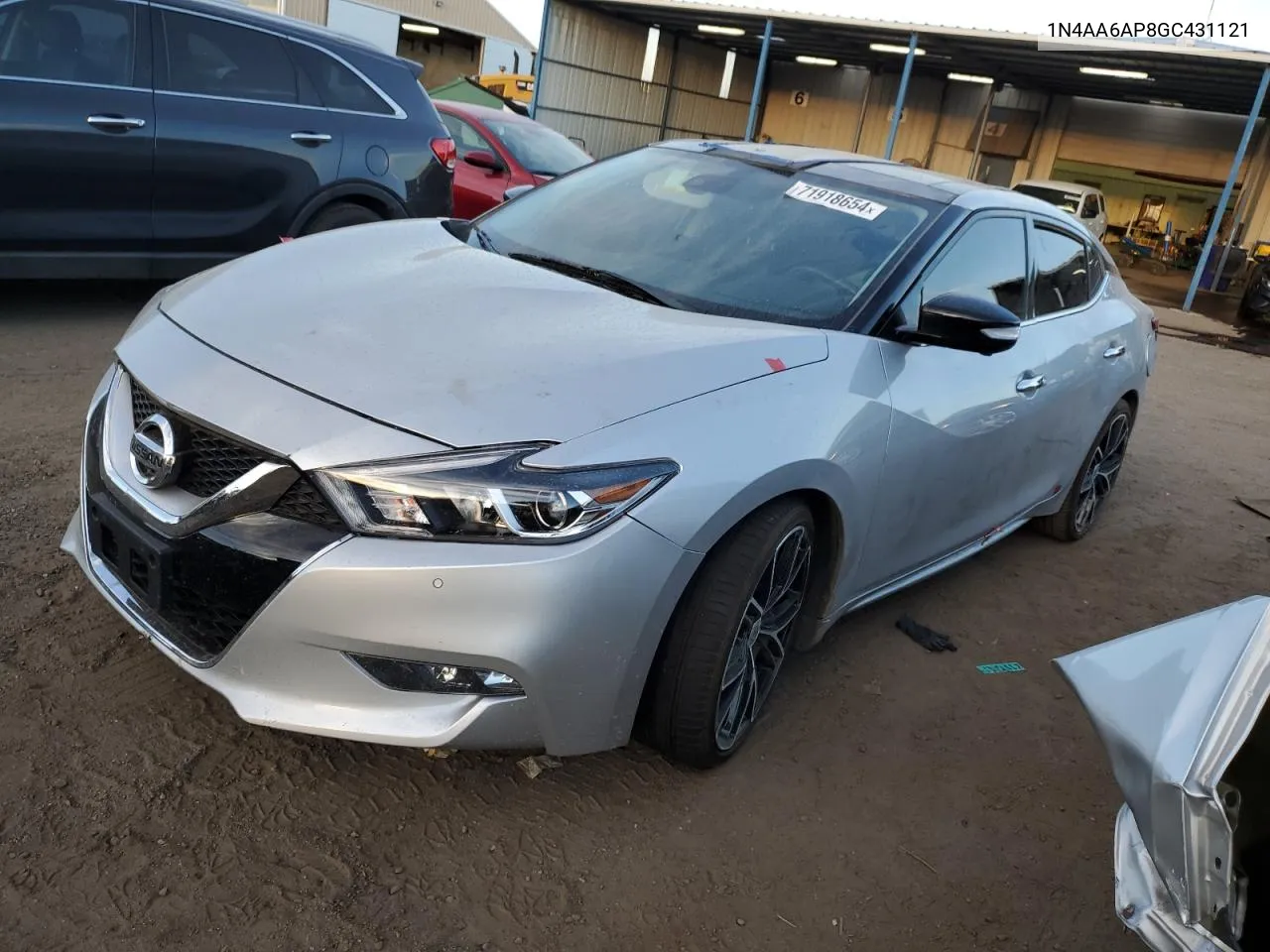 2016 Nissan Maxima 3.5S VIN: 1N4AA6AP8GC431121 Lot: 71918654