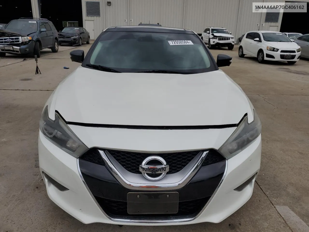 2016 Nissan Maxima 3.5S VIN: 1N4AA6AP7GC406162 Lot: 72050584