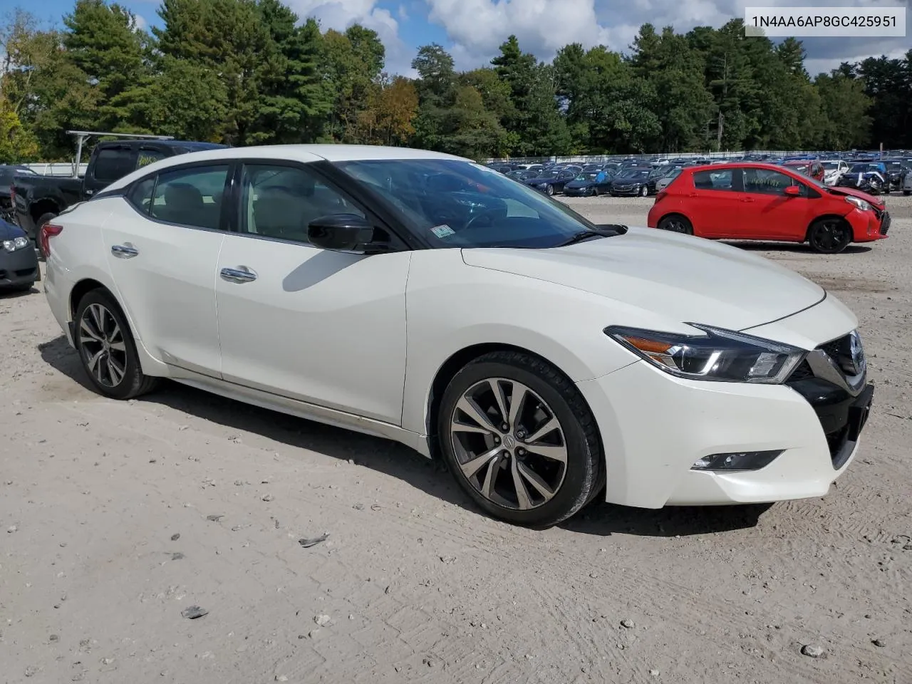 2016 Nissan Maxima 3.5S VIN: 1N4AA6AP8GC425951 Lot: 72134684