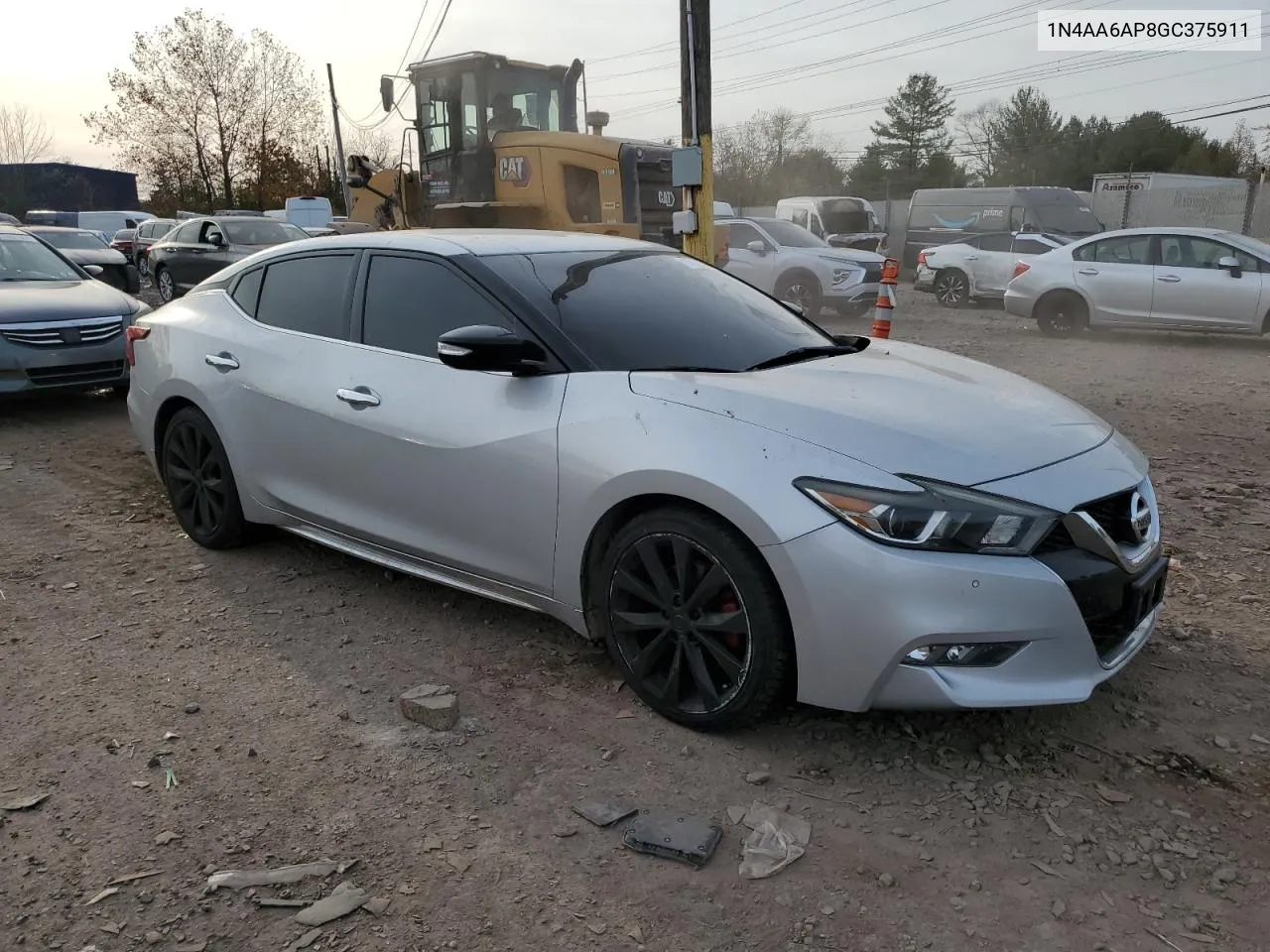 2016 Nissan Maxima 3.5S VIN: 1N4AA6AP8GC375911 Lot: 72425994