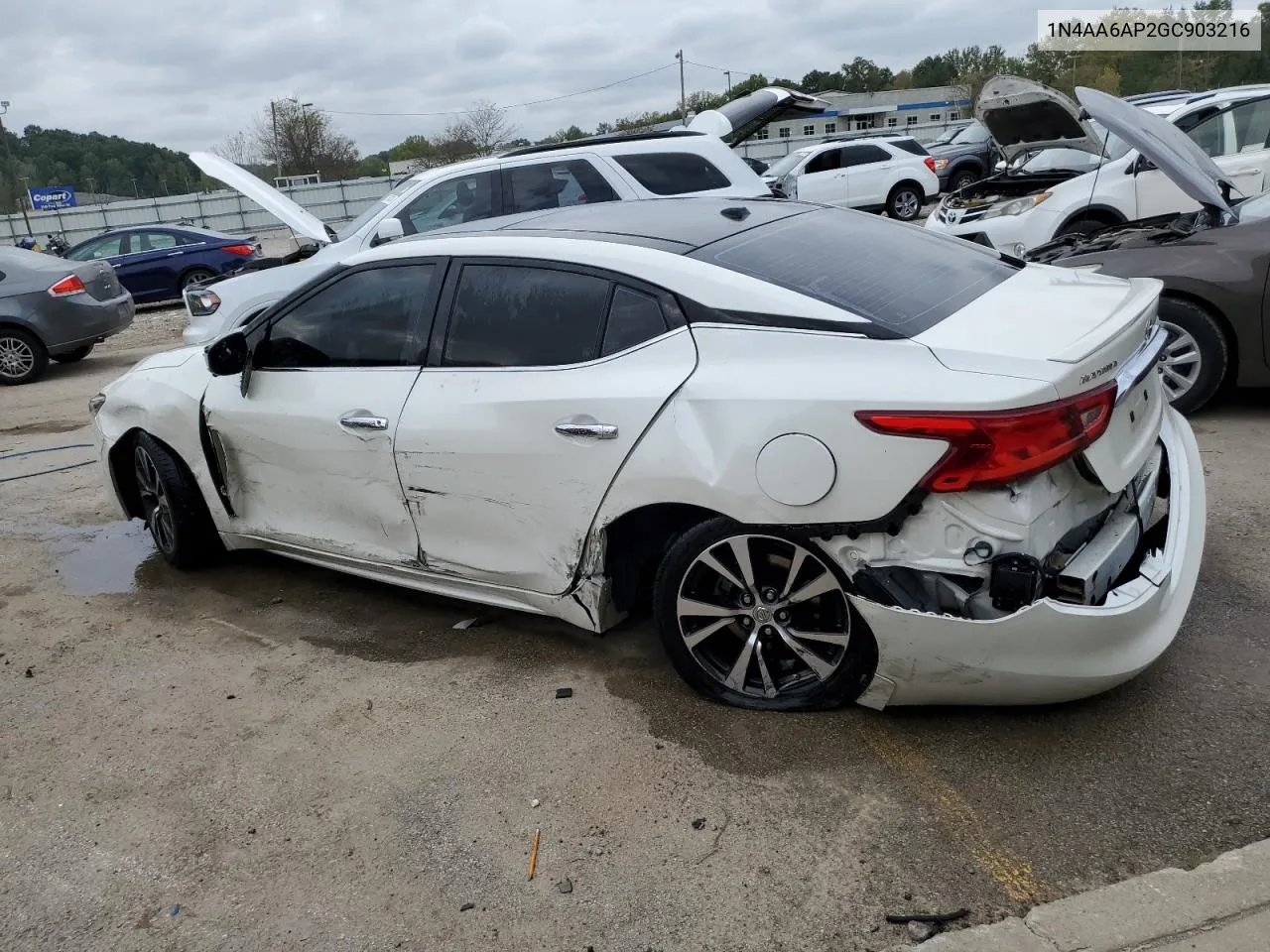 2016 Nissan Maxima 3.5S VIN: 1N4AA6AP2GC903216 Lot: 72456324