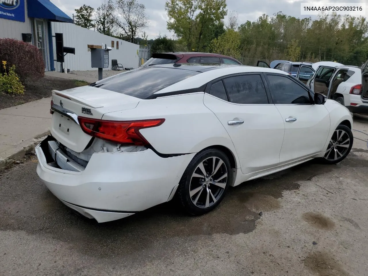 2016 Nissan Maxima 3.5S VIN: 1N4AA6AP2GC903216 Lot: 72456324