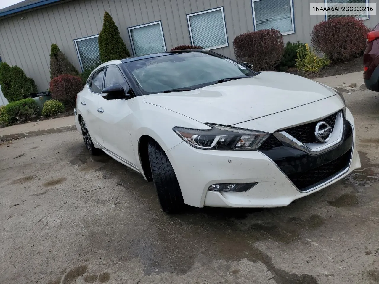 1N4AA6AP2GC903216 2016 Nissan Maxima 3.5S