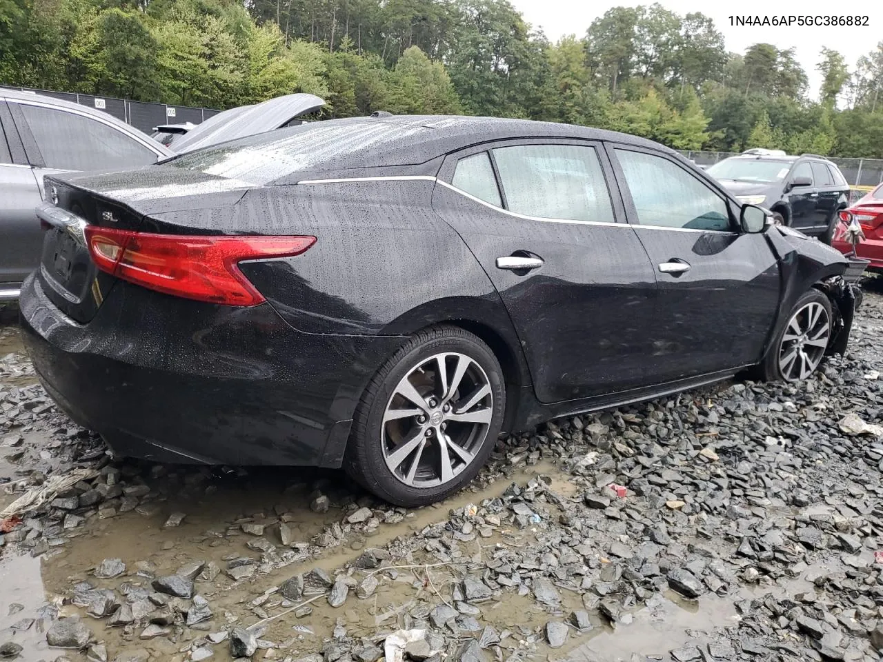 2016 Nissan Maxima 3.5S VIN: 1N4AA6AP5GC386882 Lot: 72495424