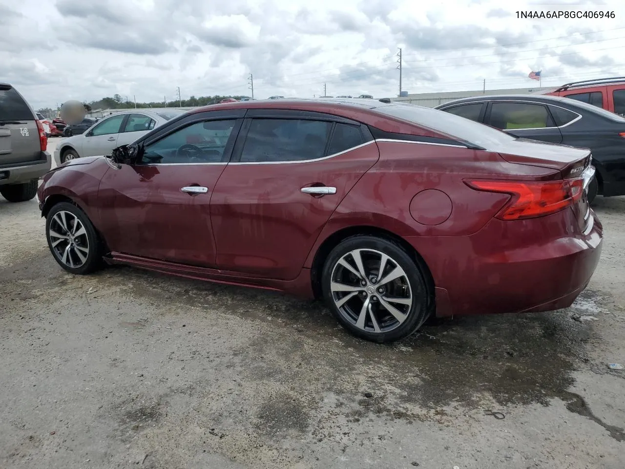 2016 Nissan Maxima 3.5S VIN: 1N4AA6AP8GC406946 Lot: 72553414