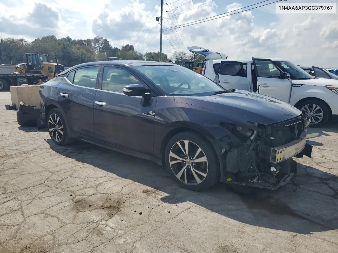 1N4AA6AP3GC379767 2016 Nissan Maxima 3.5S