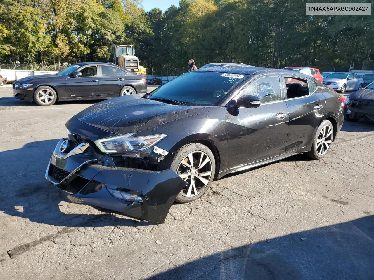 2016 Nissan Maxima 3.5S VIN: 1N4AA6APXGC902427 Lot: 72638844