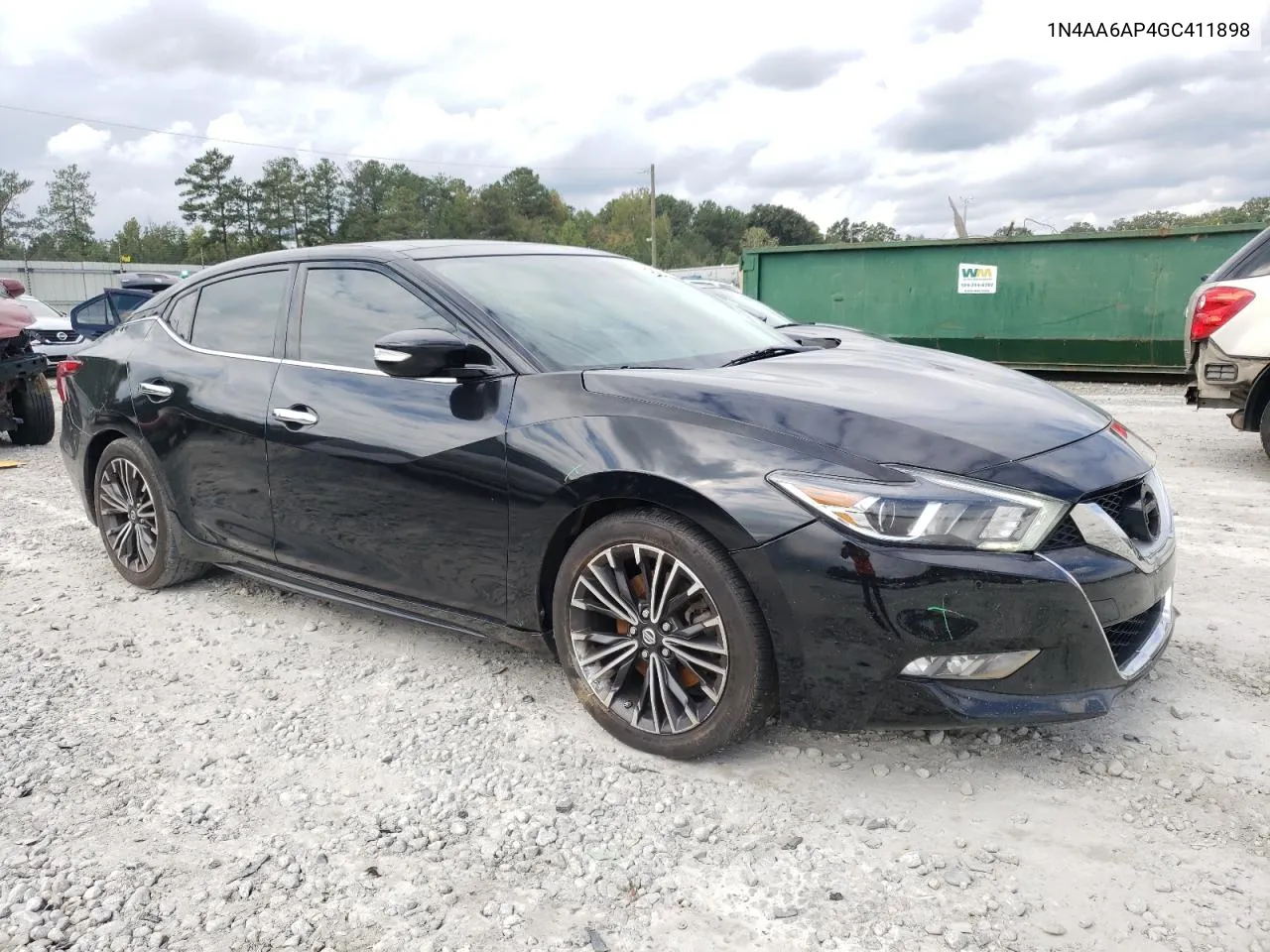 2016 Nissan Maxima 3.5S VIN: 1N4AA6AP4GC411898 Lot: 72688974