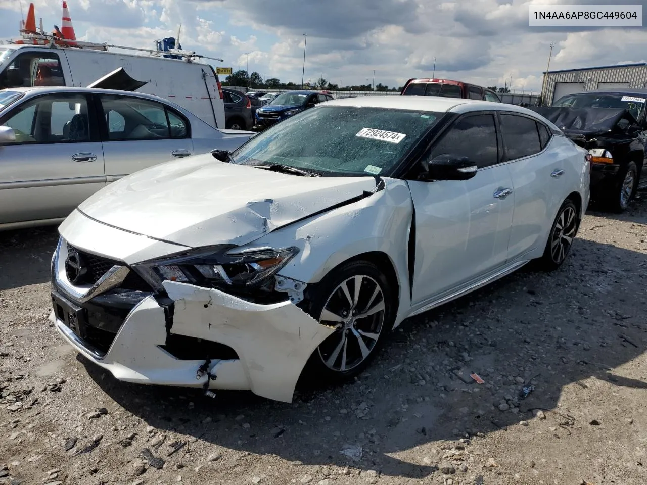 1N4AA6AP8GC449604 2016 Nissan Maxima 3.5S