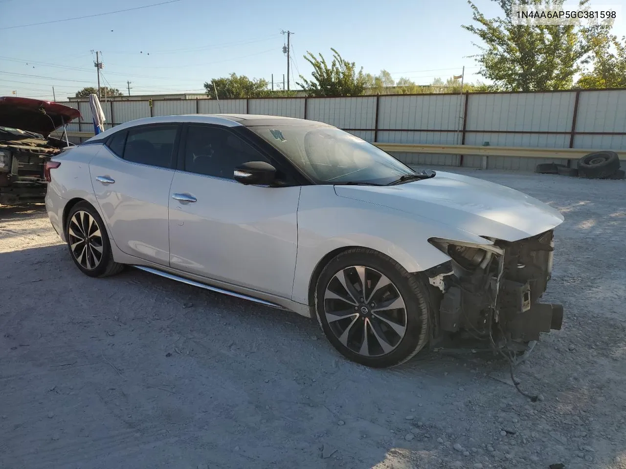 1N4AA6AP5GC381598 2016 Nissan Maxima 3.5S