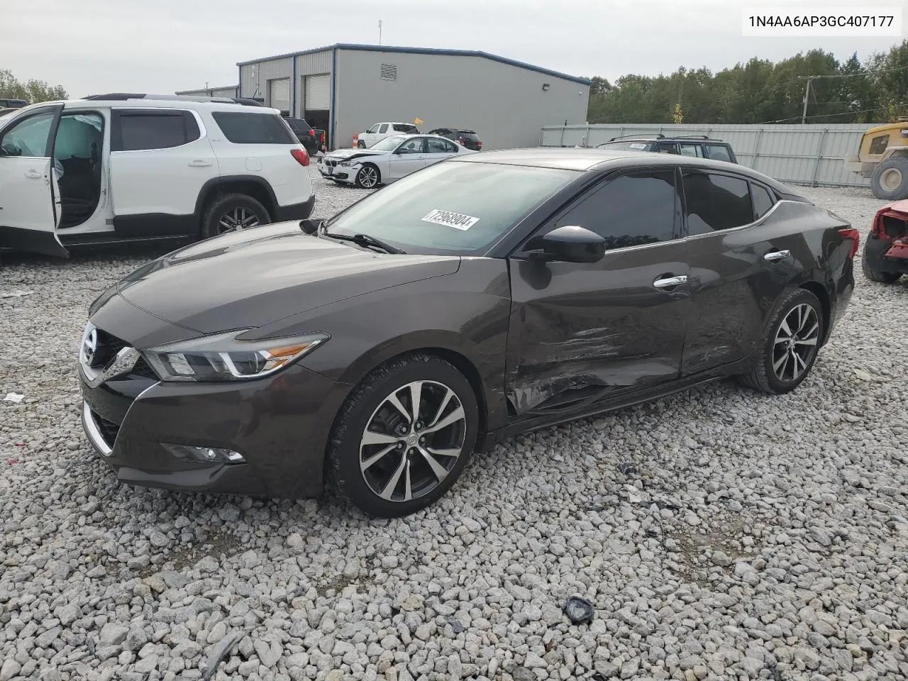 1N4AA6AP3GC407177 2016 Nissan Maxima 3.5S