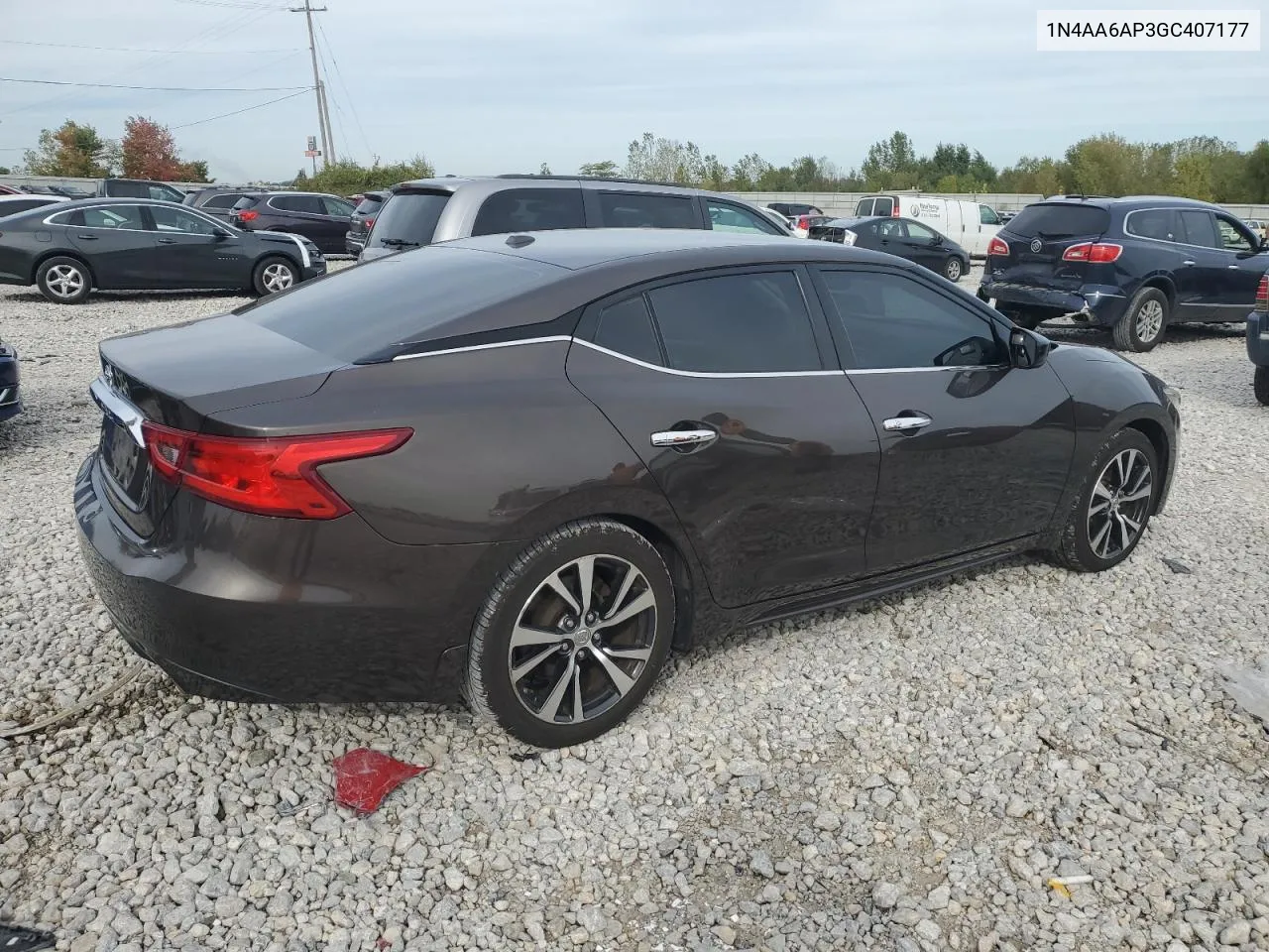 1N4AA6AP3GC407177 2016 Nissan Maxima 3.5S