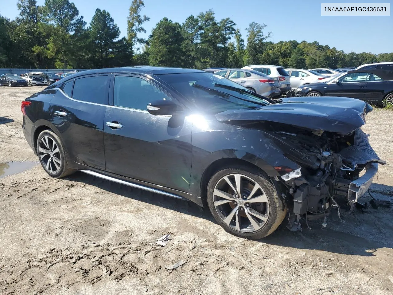 1N4AA6AP1GC436631 2016 Nissan Maxima 3.5S