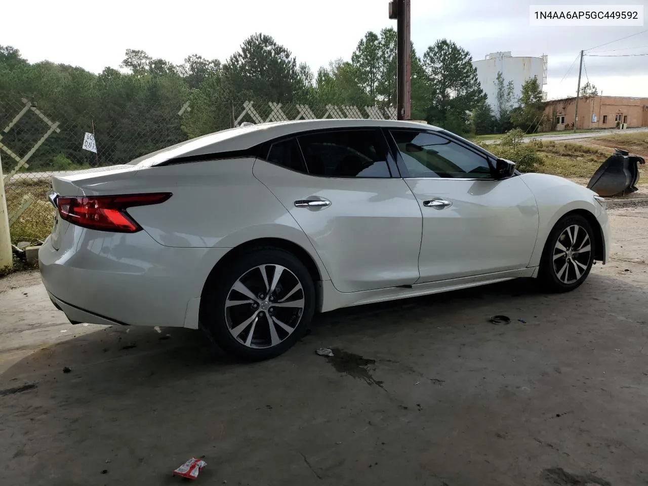 2016 Nissan Maxima 3.5S VIN: 1N4AA6AP5GC449592 Lot: 73115784