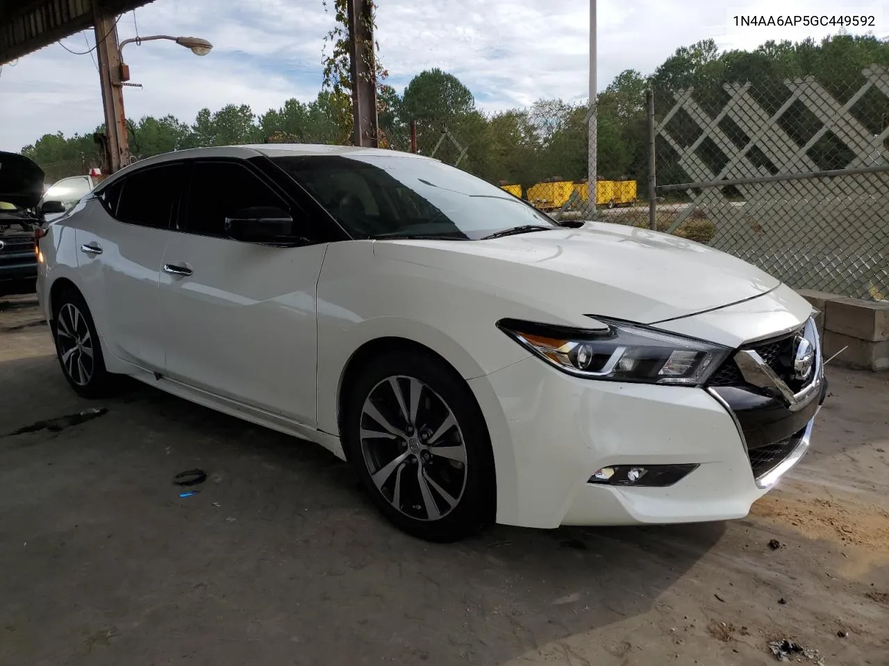 2016 Nissan Maxima 3.5S VIN: 1N4AA6AP5GC449592 Lot: 73115784