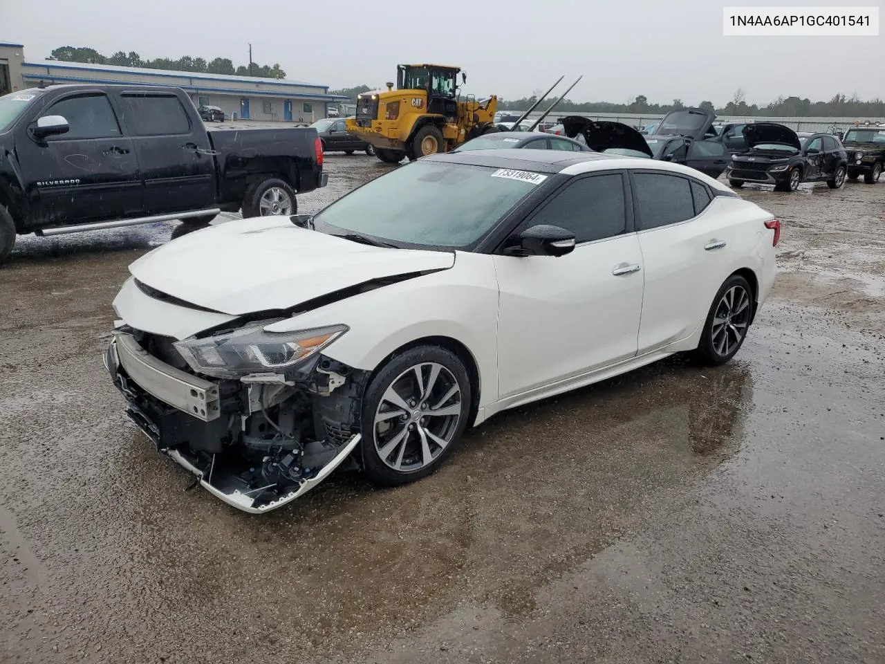 2016 Nissan Maxima 3.5S VIN: 1N4AA6AP1GC401541 Lot: 73319064