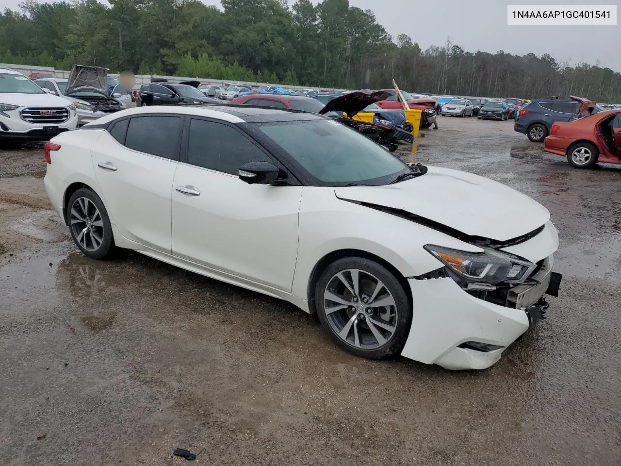 2016 Nissan Maxima 3.5S VIN: 1N4AA6AP1GC401541 Lot: 73319064