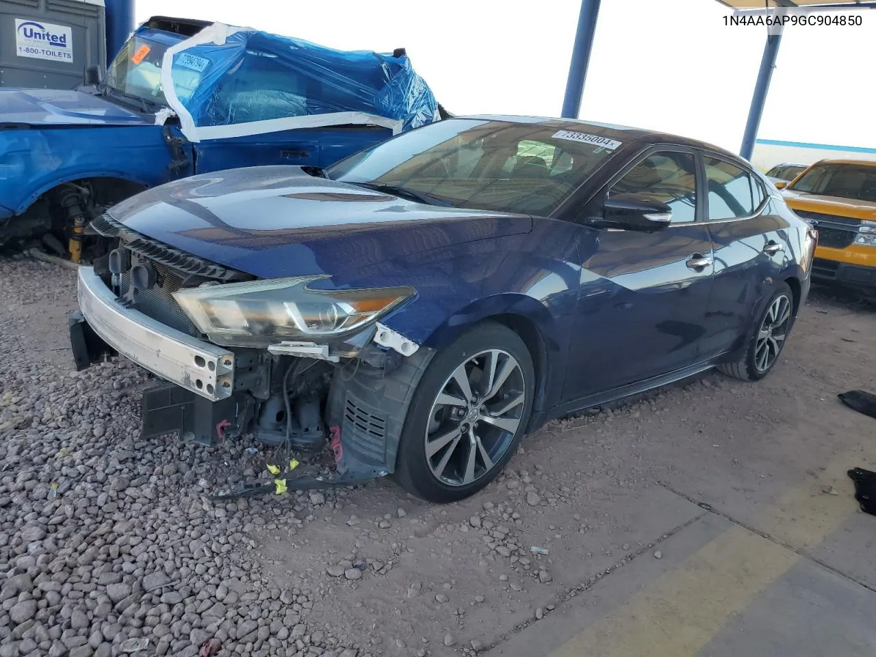 1N4AA6AP9GC904850 2016 Nissan Maxima 3.5S