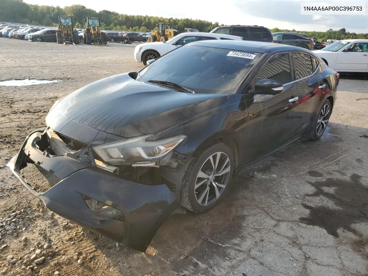 2016 Nissan Maxima 3.5S VIN: 1N4AA6AP0GC396753 Lot: 73423694