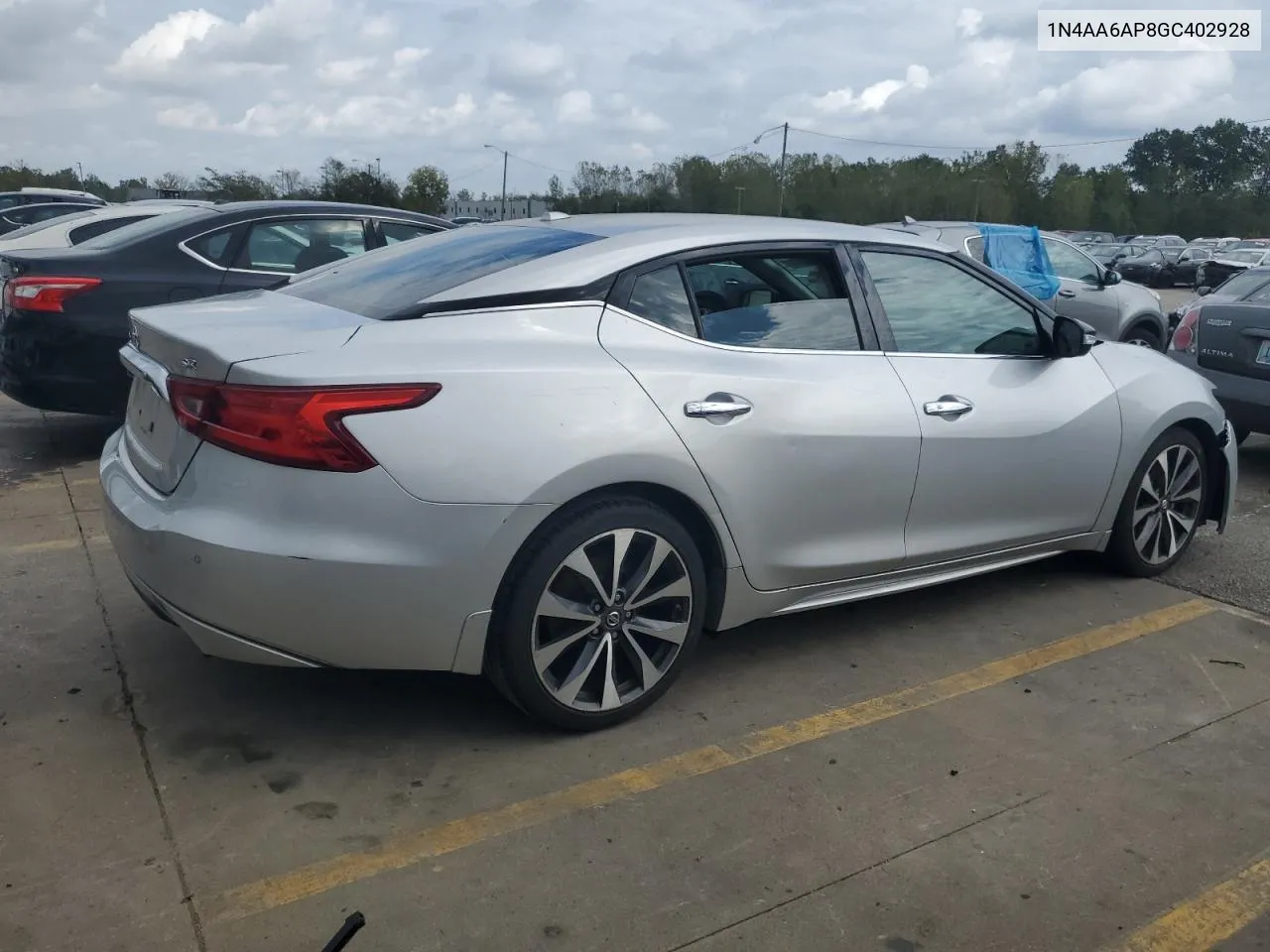 2016 Nissan Maxima 3.5S VIN: 1N4AA6AP8GC402928 Lot: 73480344