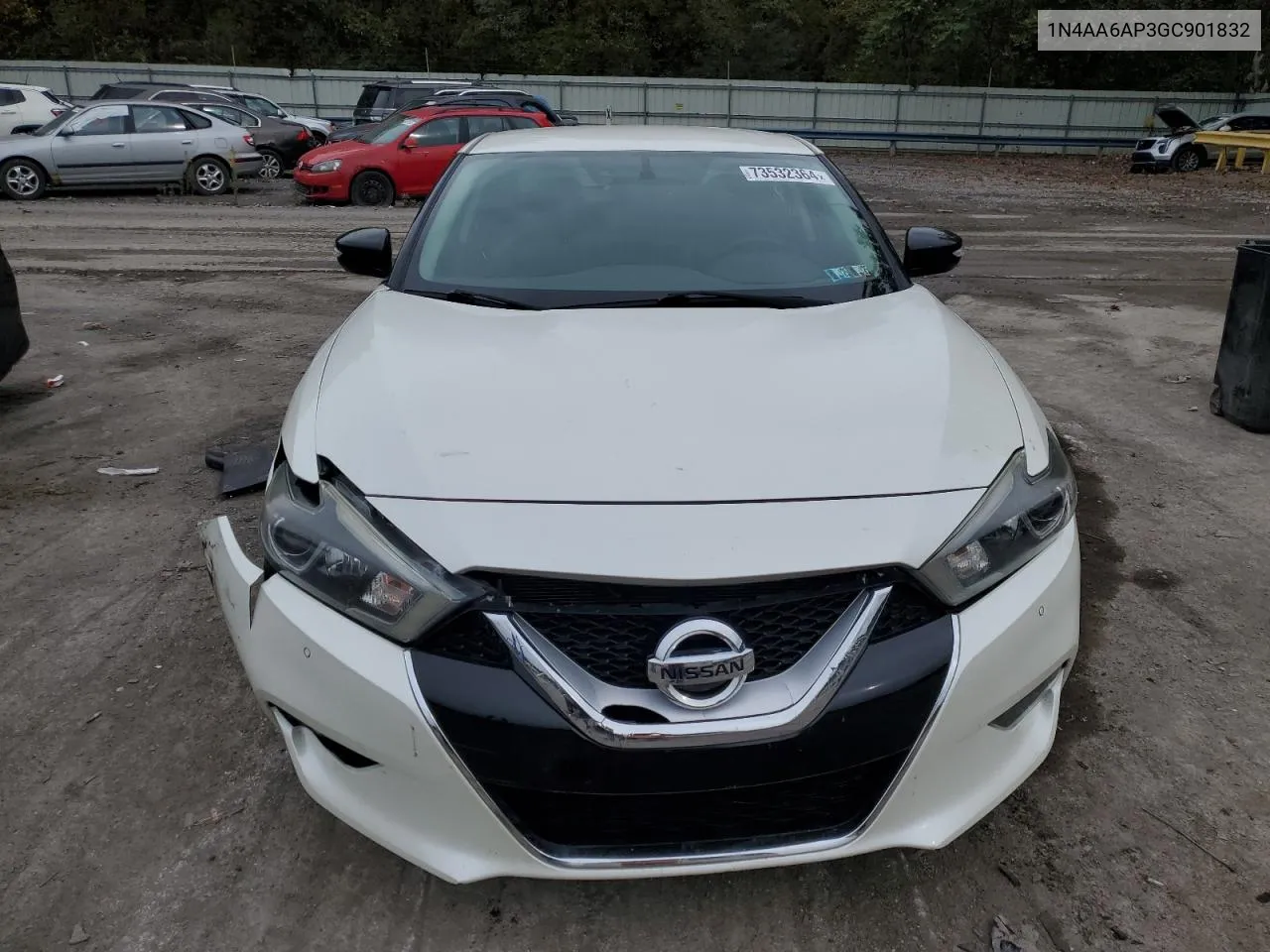 2016 Nissan Maxima 3.5S VIN: 1N4AA6AP3GC901832 Lot: 73532364