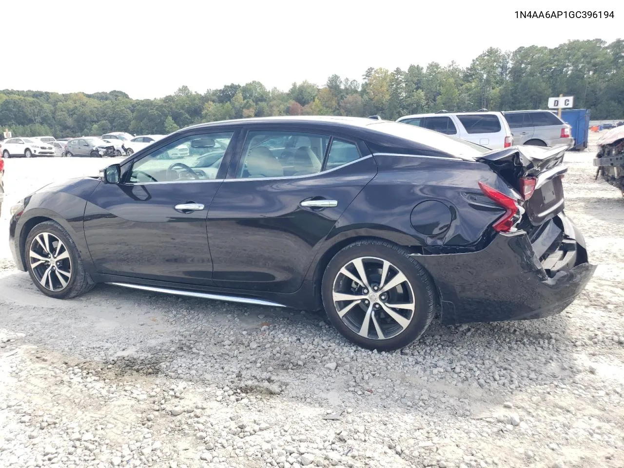 2016 Nissan Maxima 3.5S VIN: 1N4AA6AP1GC396194 Lot: 73648534