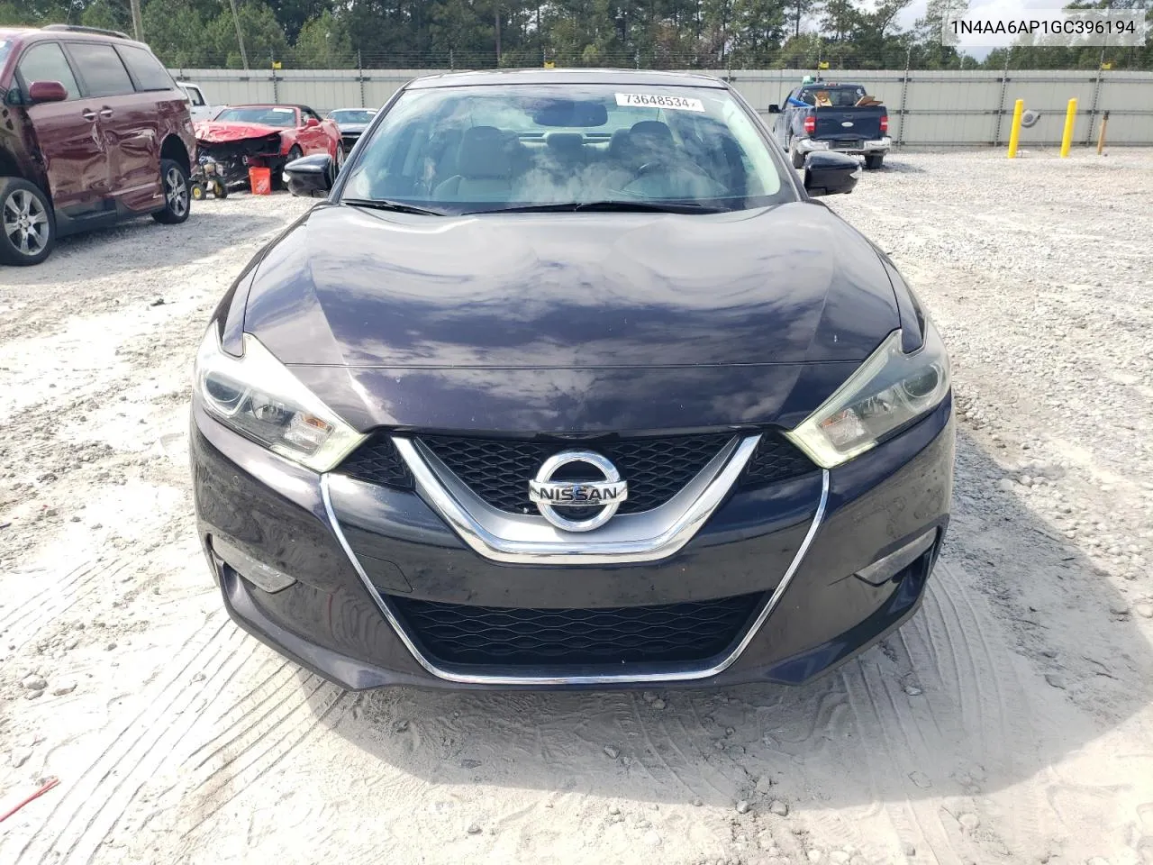 2016 Nissan Maxima 3.5S VIN: 1N4AA6AP1GC396194 Lot: 73648534