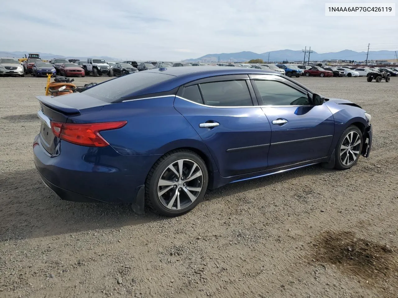 2016 Nissan Maxima 3.5S VIN: 1N4AA6AP7GC426119 Lot: 73799624