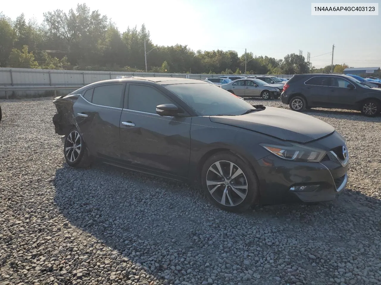 2016 Nissan Maxima 3.5S VIN: 1N4AA6AP4GC403123 Lot: 73926824