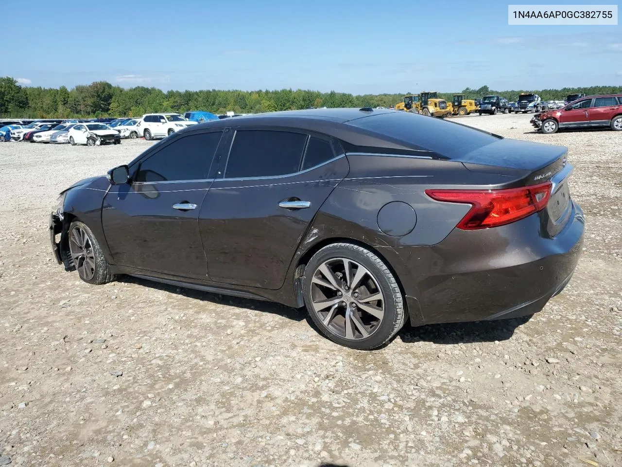 2016 Nissan Maxima 3.5S VIN: 1N4AA6AP0GC382755 Lot: 74062234