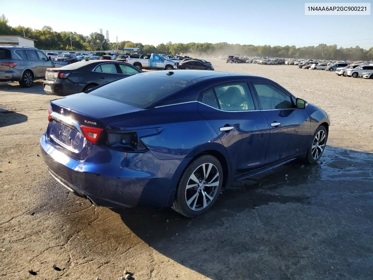 1N4AA6AP2GC900221 2016 Nissan Maxima 3.5S