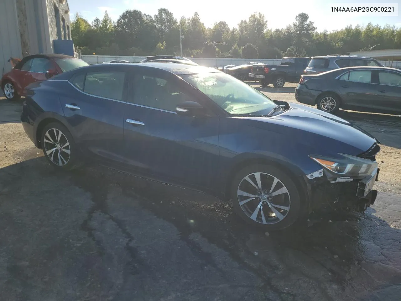 2016 Nissan Maxima 3.5S VIN: 1N4AA6AP2GC900221 Lot: 74220614