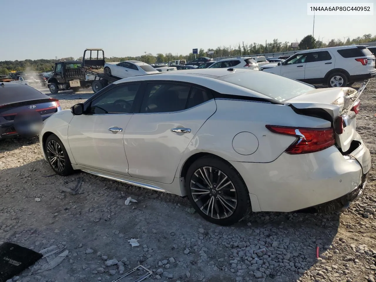 2016 Nissan Maxima 3.5S VIN: 1N4AA6AP8GC440952 Lot: 74259514