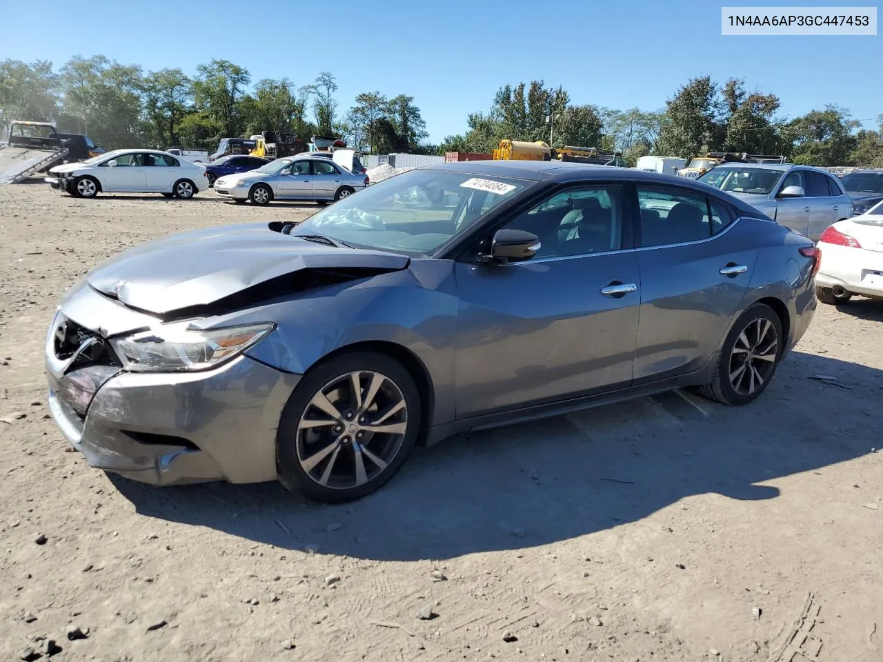 1N4AA6AP3GC447453 2016 Nissan Maxima 3.5S