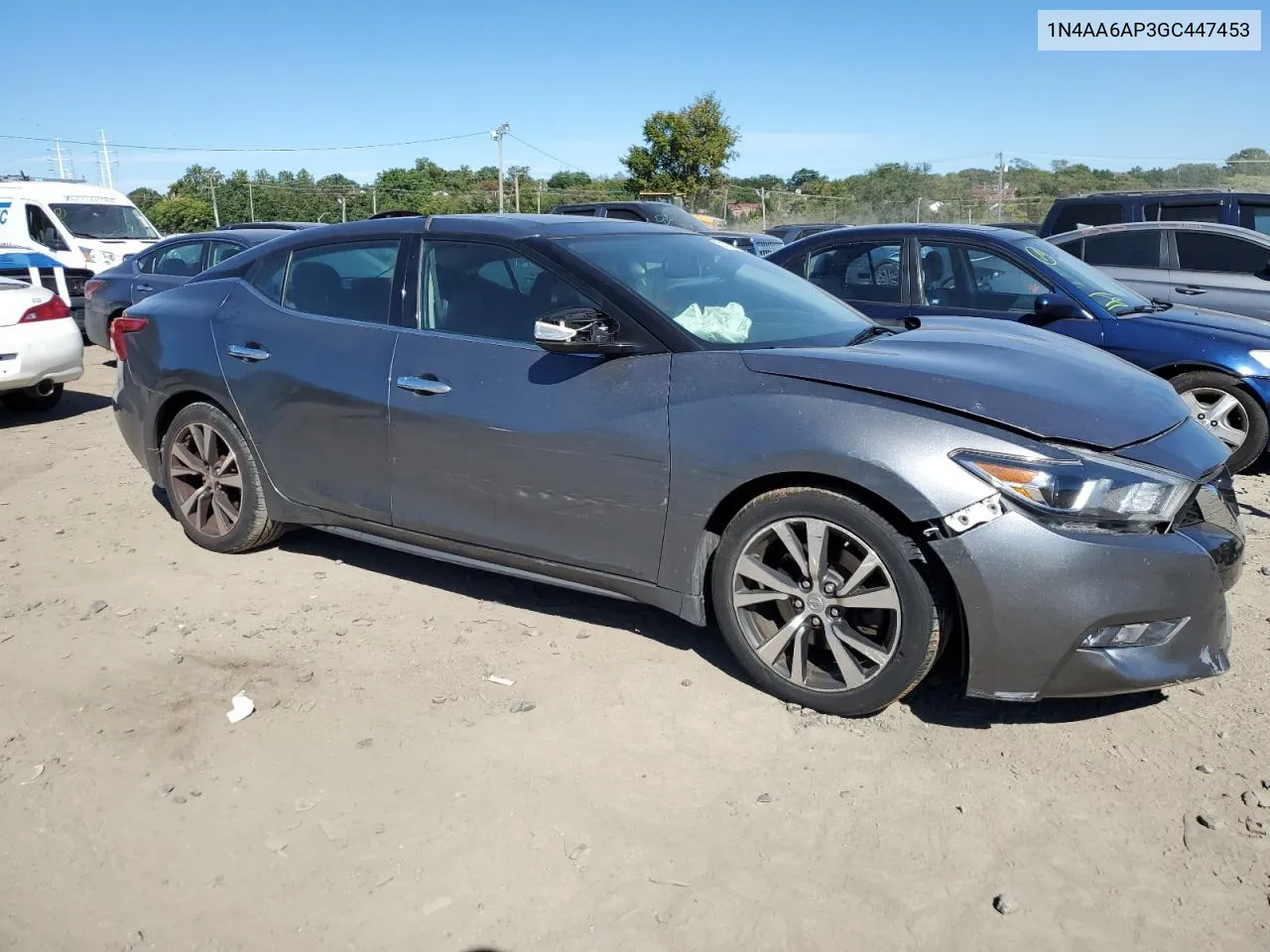 1N4AA6AP3GC447453 2016 Nissan Maxima 3.5S