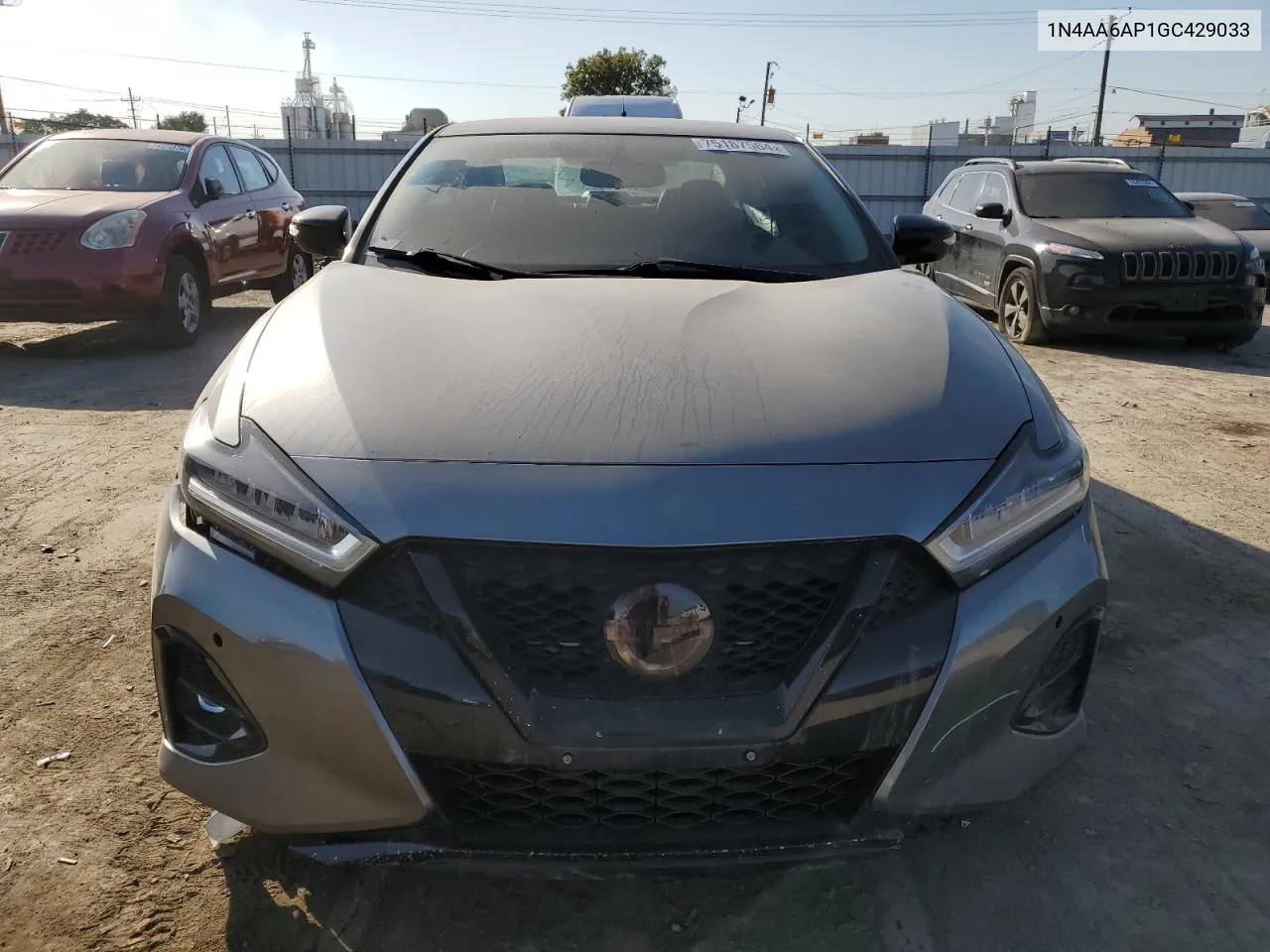 2016 Nissan Maxima 3.5S VIN: 1N4AA6AP1GC429033 Lot: 75187564