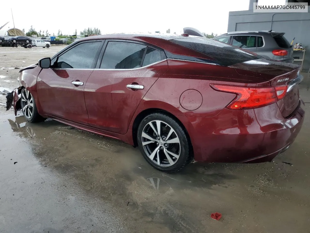 2016 Nissan Maxima 3.5S VIN: 1N4AA6AP7GC445799 Lot: 75279444