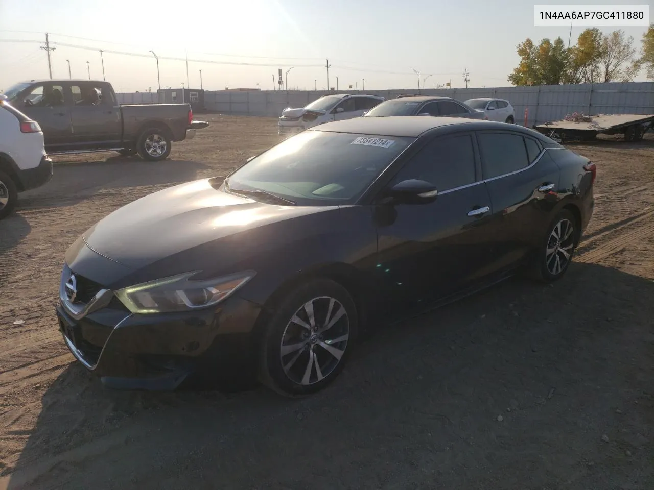 2016 Nissan Maxima 3.5S VIN: 1N4AA6AP7GC411880 Lot: 75541214