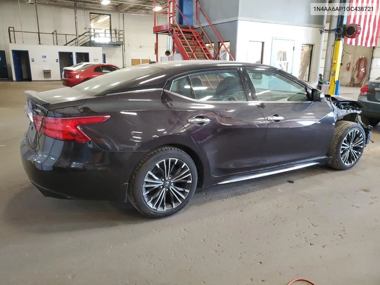 2016 Nissan Maxima 3.5S VIN: 1N4AA6AP1GC438721 Lot: 75923854